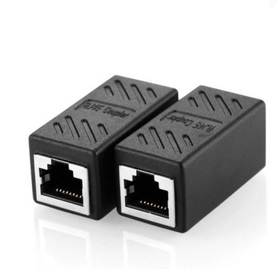 RJ45 Coupler Connector Cable Extension Converter ethernet cable coupler LAN connector Female to Female